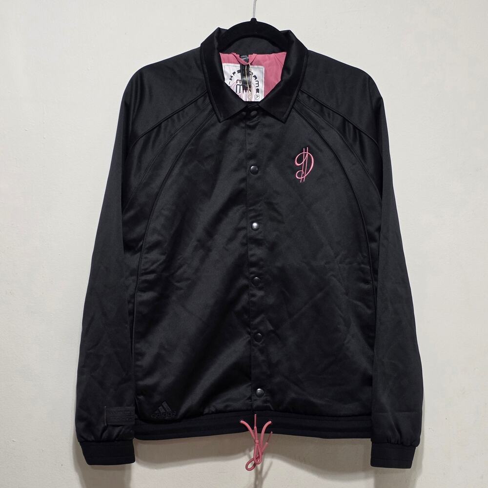 Adidas Dame Dolla EXTPLY Men's Size Small Basketball Jacket GU0180 Black New